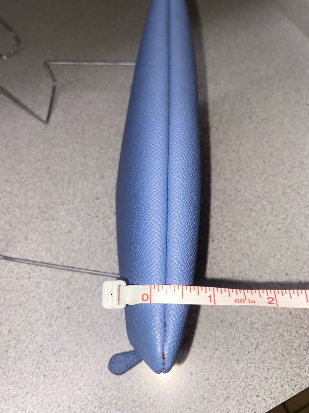 Coach Story Book Light Blue Leather Wristlet Pouch EUC - Picture 11 of 11